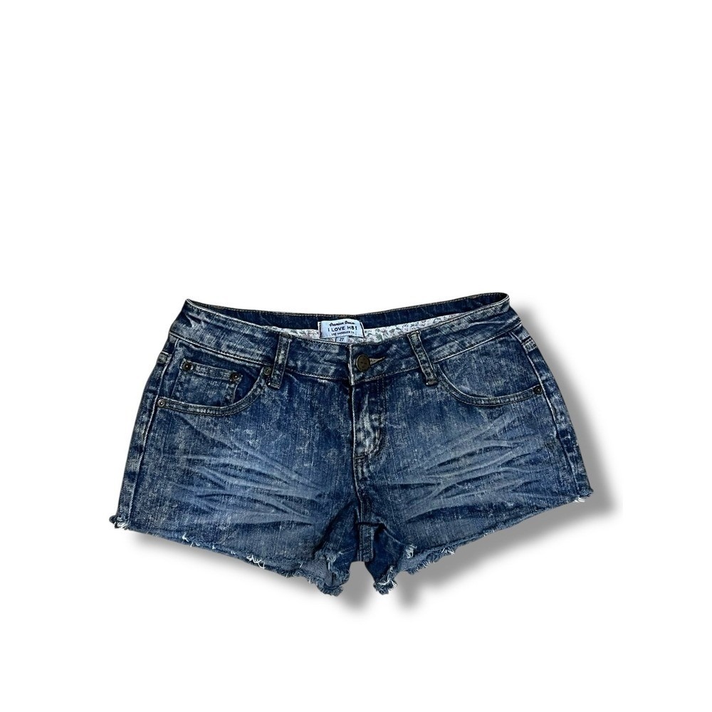 I Love H81 Acid Wash Jean Shorts 27‎